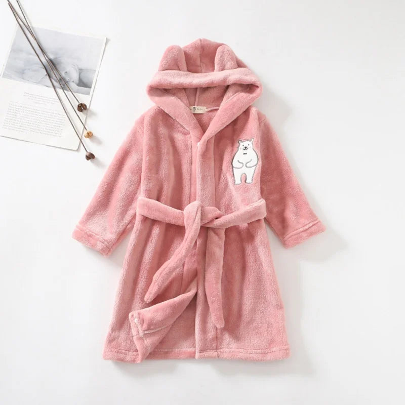 Robe Kids Hooded Bathrobe