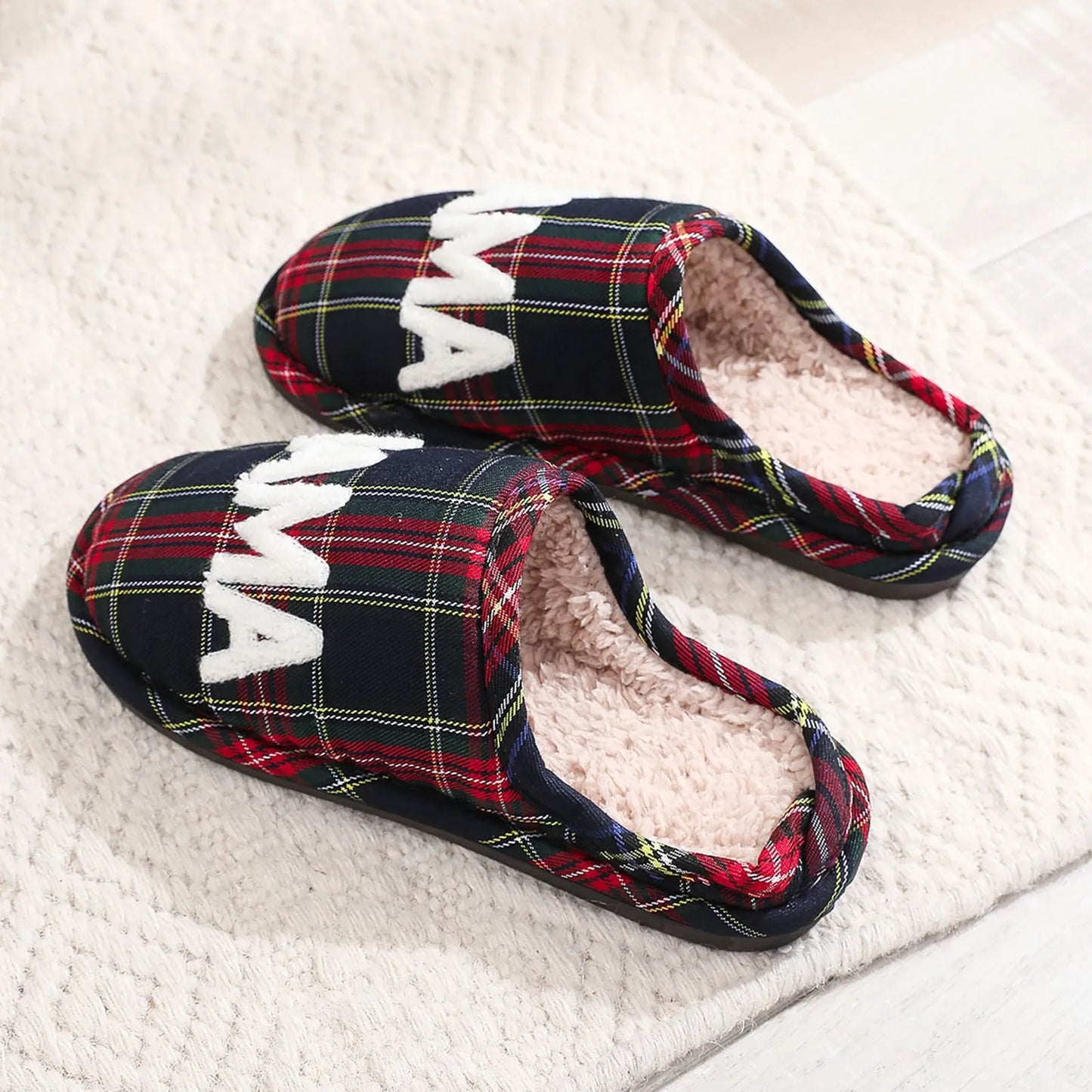 Women's Cotton Slippers Mama