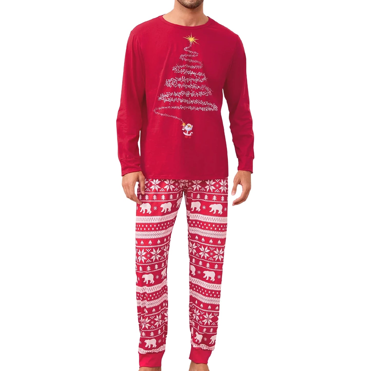 Matchande kläder för familjen jul