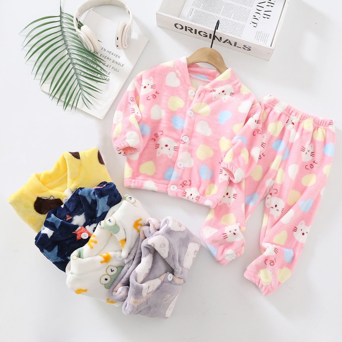 Clothes Sets Children Long Sleeve Tops+Pants Sets
