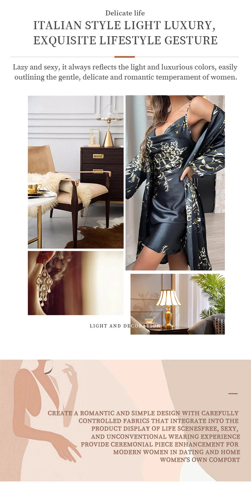 Sexy Silk NIGHTWEAR