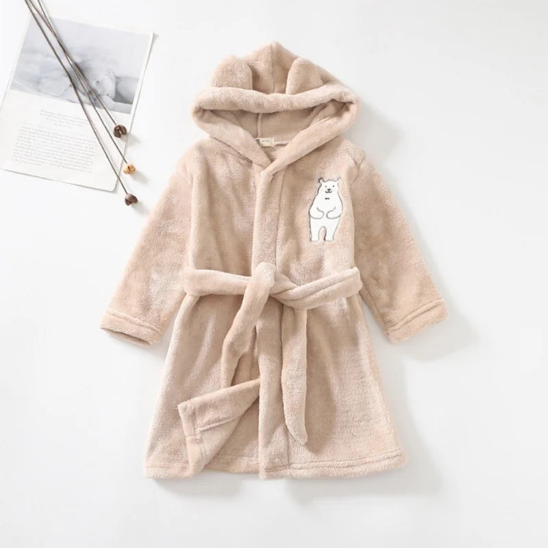 Robe Kids Hooded Bathrobe