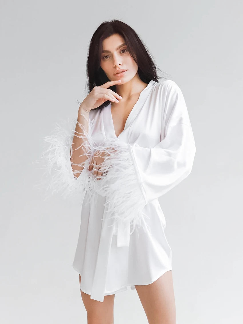 Satin Sexy Mini Dress
