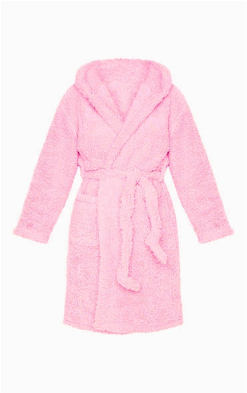 Womens Plush Robe