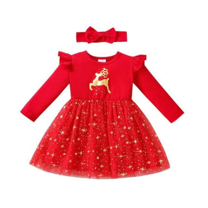 Girl's Christmas Dress