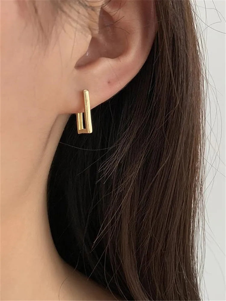 Earrings Rectangular