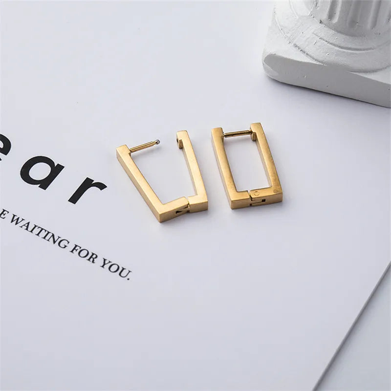 Earrings Rectangular