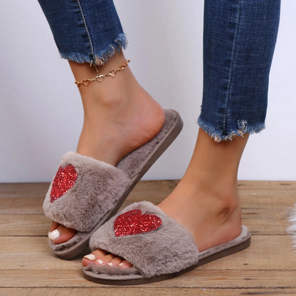 Slippers Women's Heart