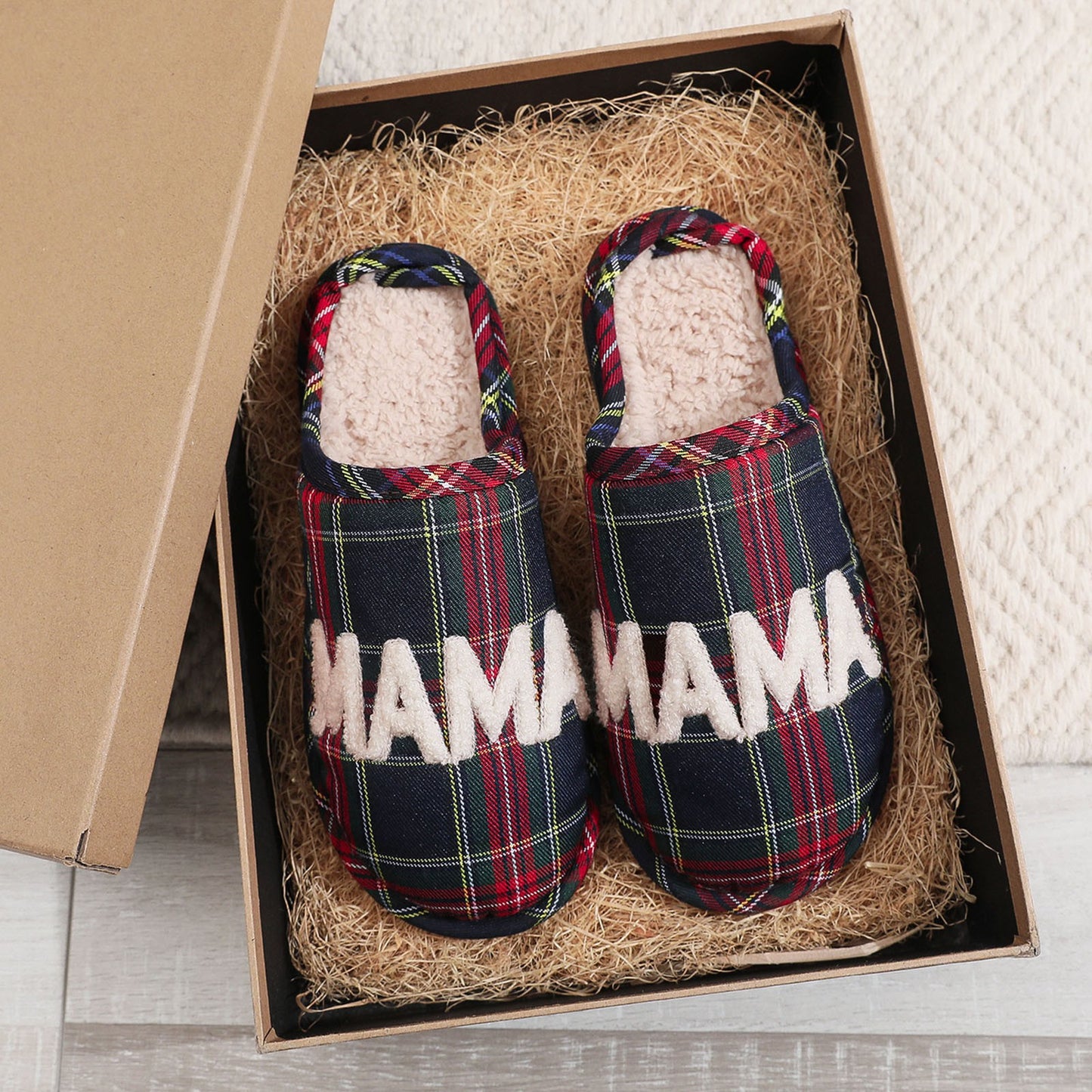 Women's Cotton Slippers Mama