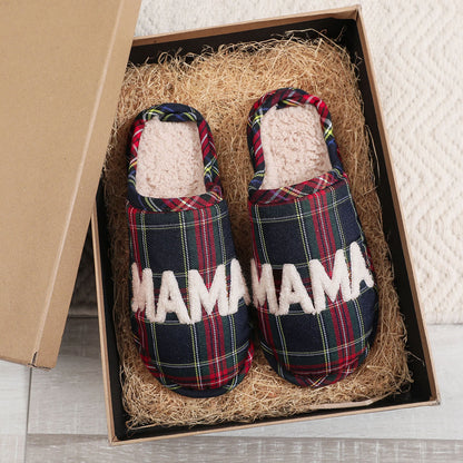 Women's Cotton Slippers Mama