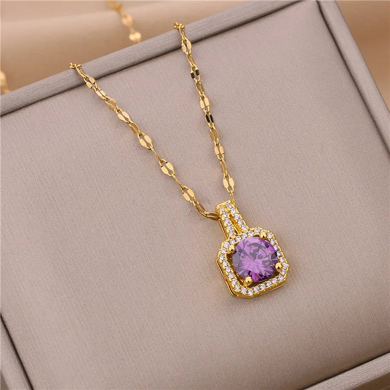 Luxury Zircon Necklace