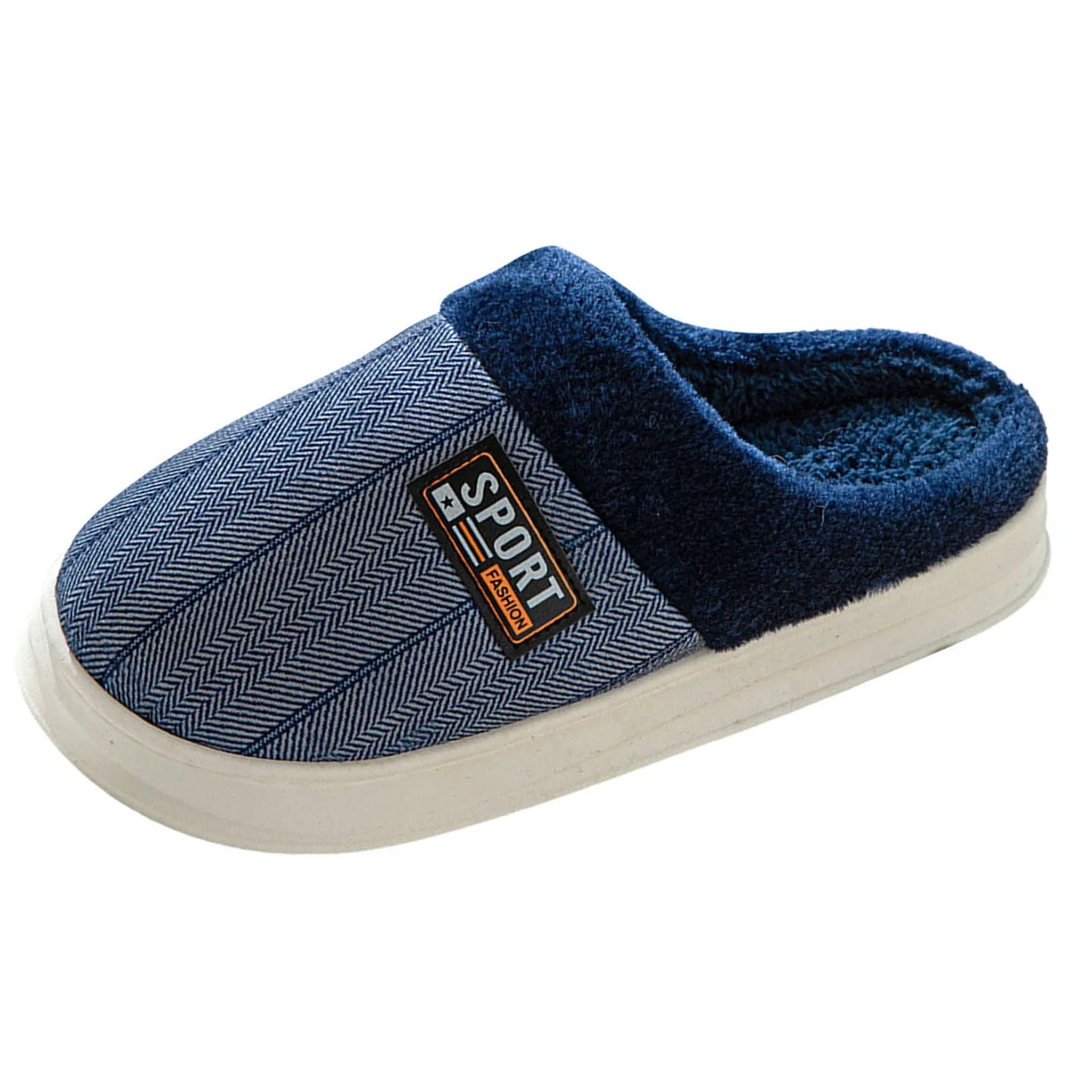 Cotton Slippers Men Fashion Warm Soft