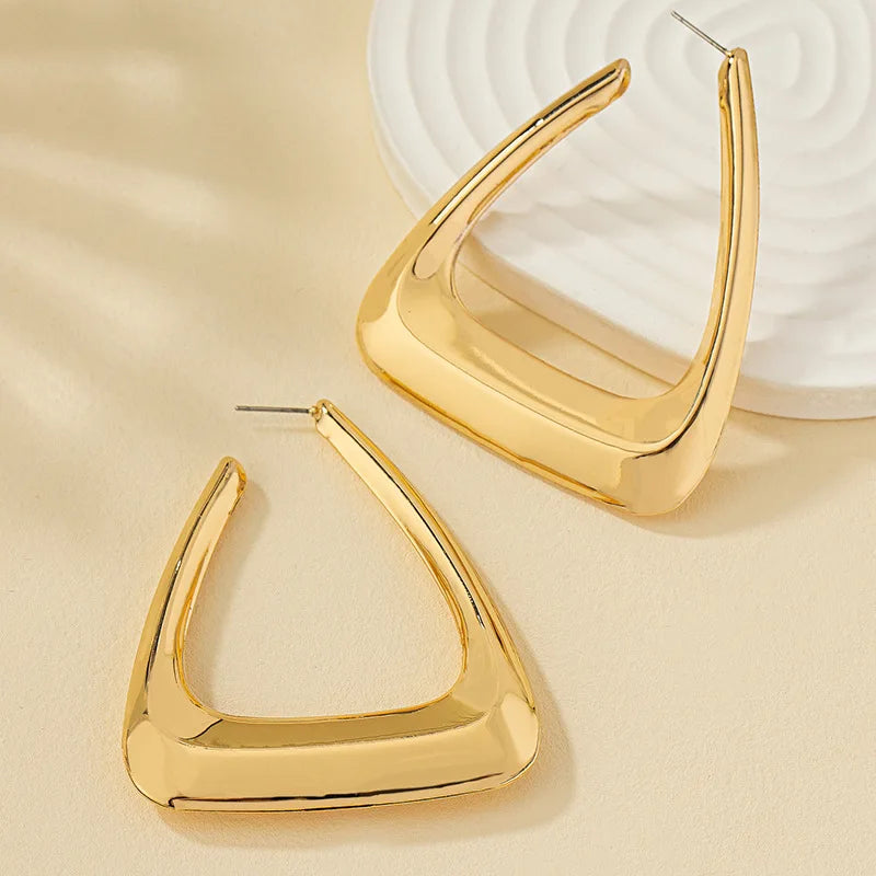 Triangle Massive Earrings