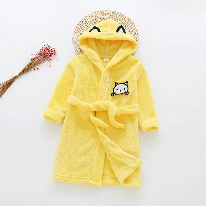 Robe Kids Hooded Bathrobe