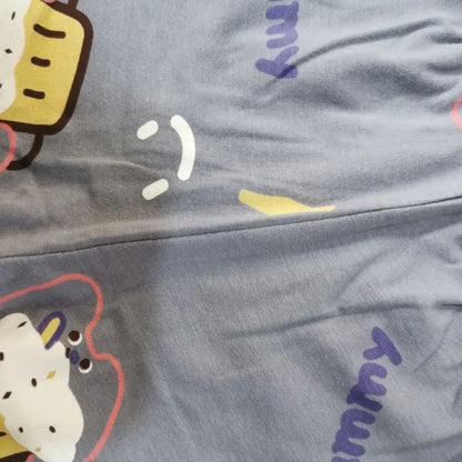 Childrens Cotton Pajamas Set