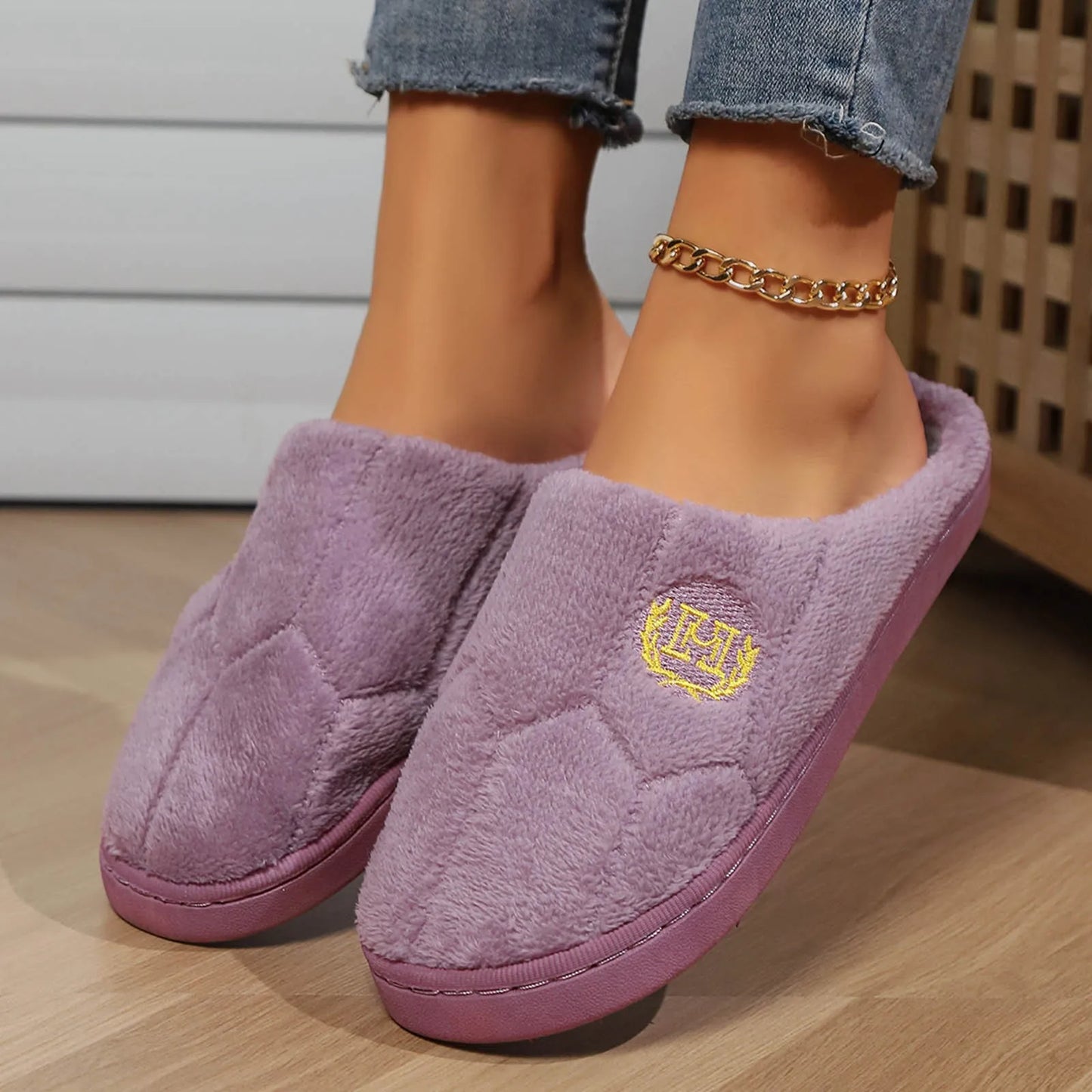 Unisex Winter Soft Bedroom Slippers