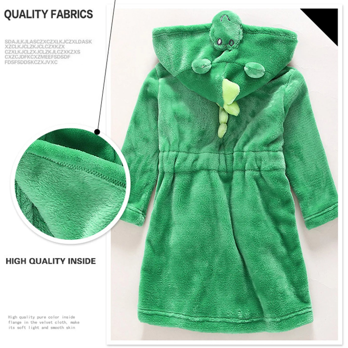 Unisex Bathrobe Animal