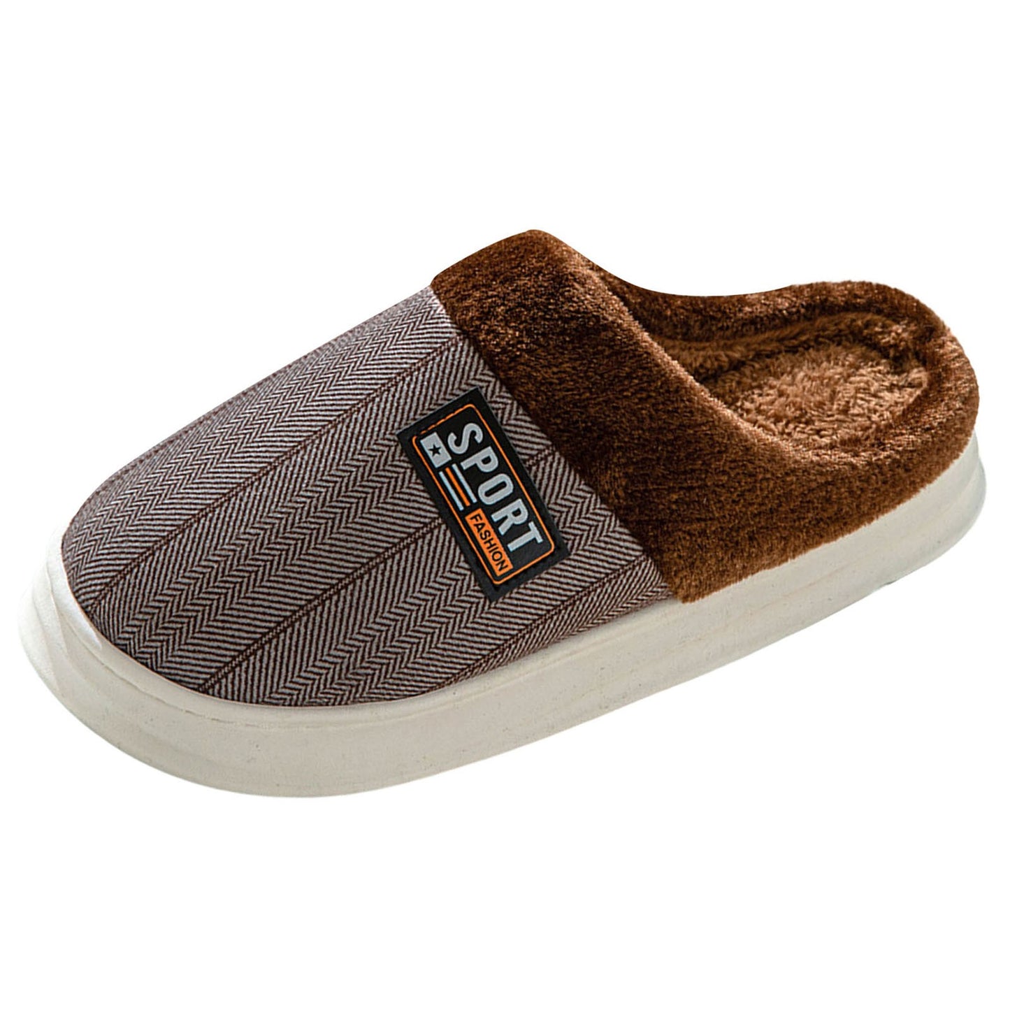 Cotton Slippers Men Fashion Warm Soft