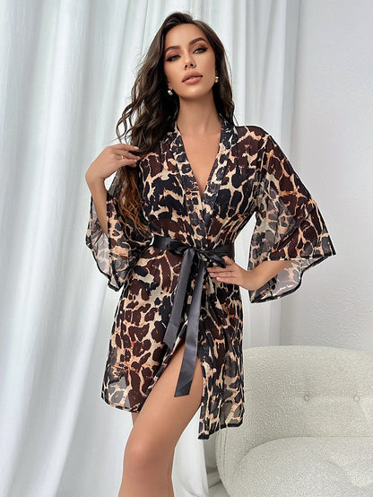 Leopard Kimono