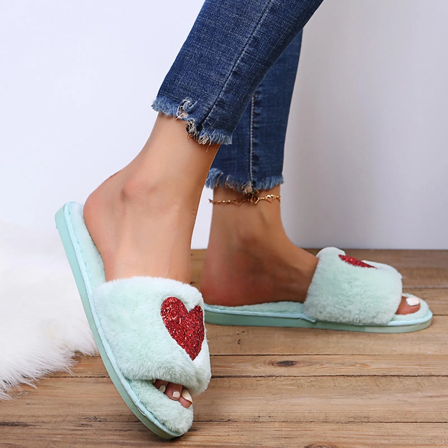 Slippers Women's Heart