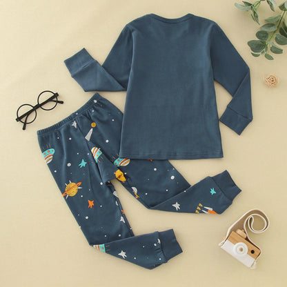 Cotton Long Sleeve Baby Sleepwear Sets