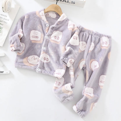 Clothes Sets Children Long Sleeve Tops+Pants Sets