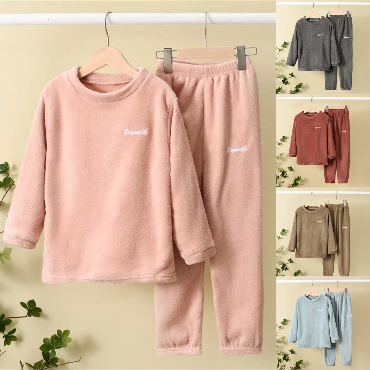 Children's Pajamas Sets Warm