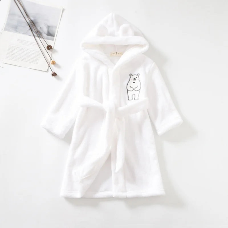 Robe Kids Hooded Bathrobe