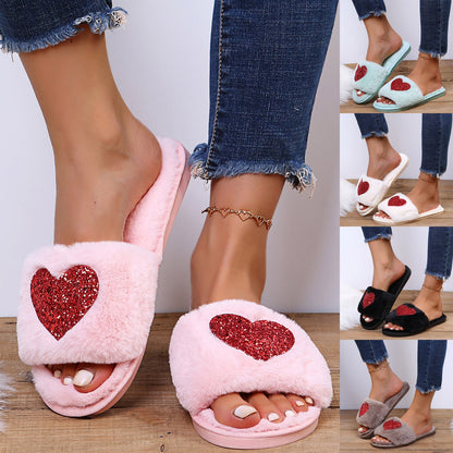 Slippers Women's Heart