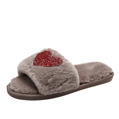 Slippers Women's Heart