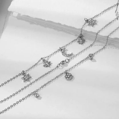 SET Anklet BRACELETS 4 PCS