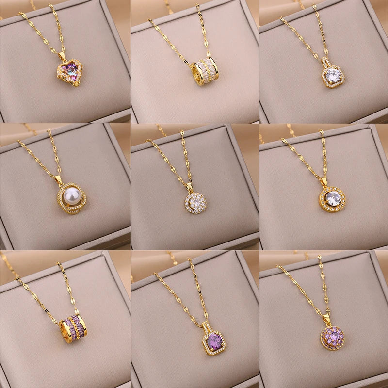 Luxury Zircon Necklace