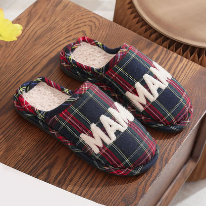 Women's Cotton Slippers Mama
