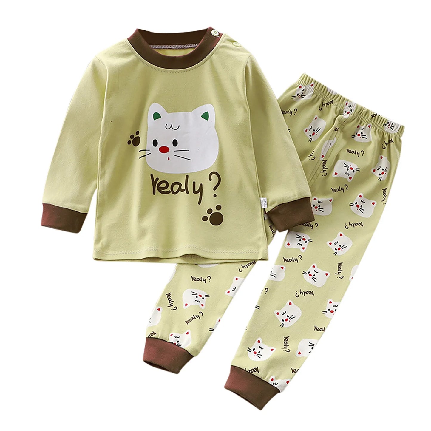 Pajamas Sets Cotton 2 Piece