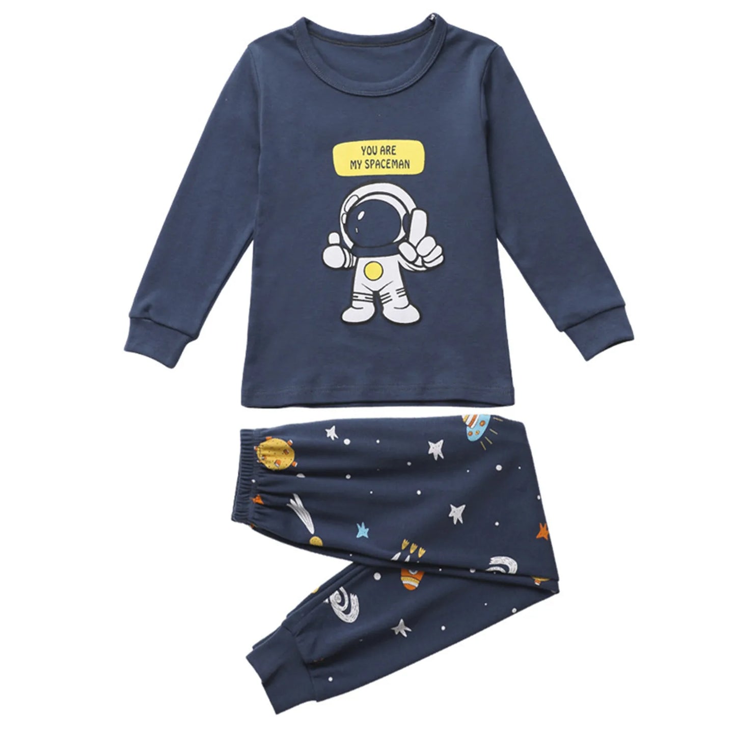 Cotton Long Sleeve Baby Sleepwear Sets