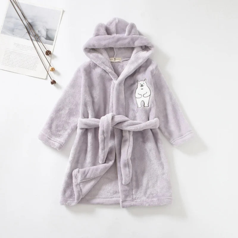 Robe Kids Hooded Bathrobe