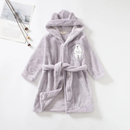 Robe Kids Hooded Bathrobe