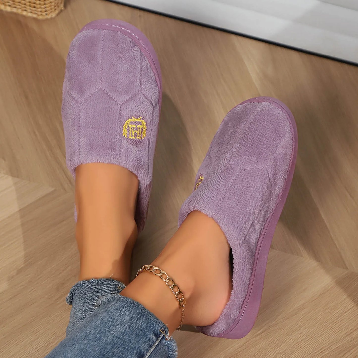 Unisex Winter Soft Bedroom Slippers