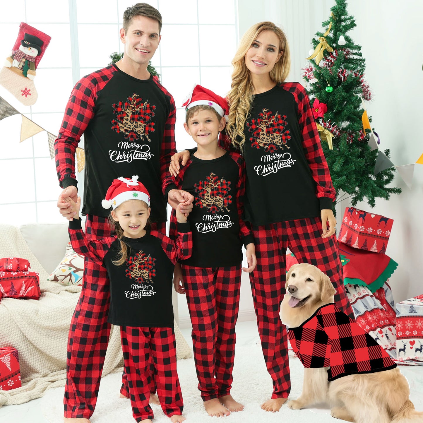 Family Pajamas Suit