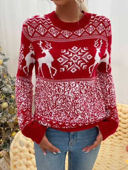 Christmas Long-sleeved Sweater