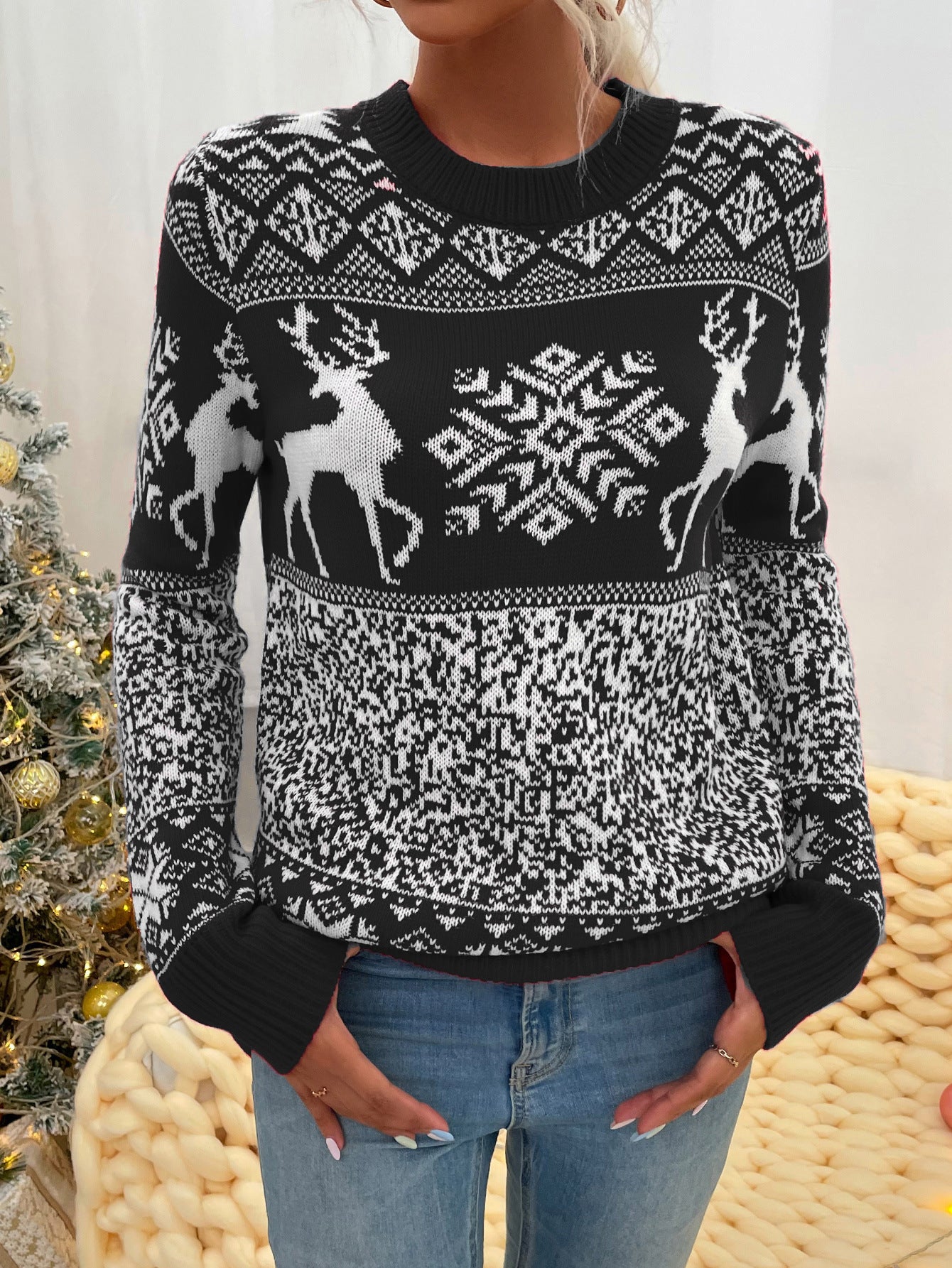 Christmas Long-sleeved Sweater