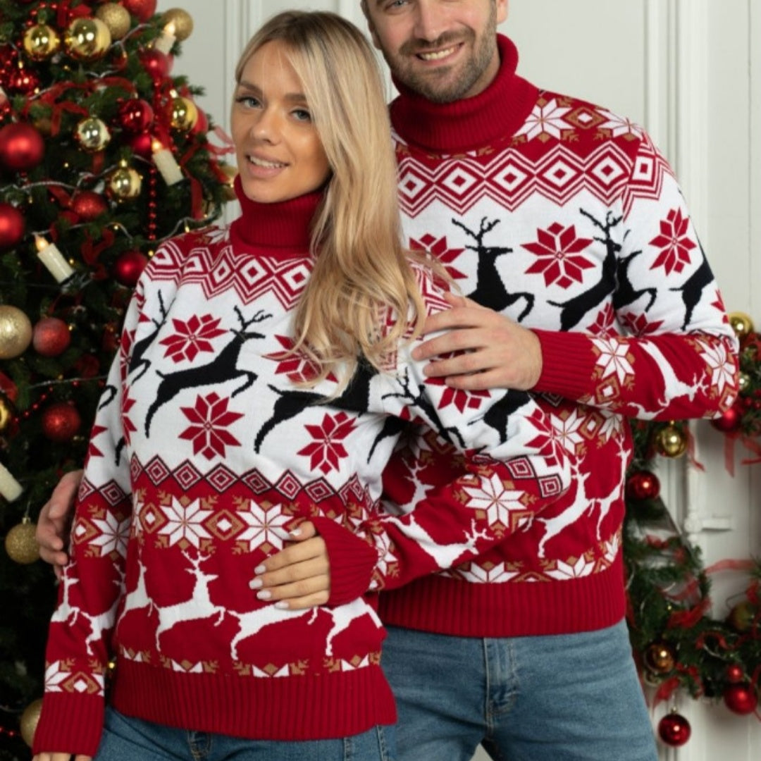 Christmas Couple Wear Sweater